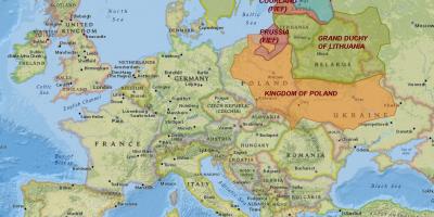 Harta Lituania istorie