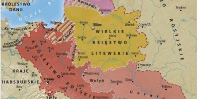 Harta de marele ducat al Lituaniei